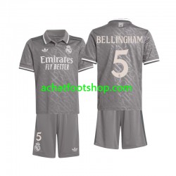 Maillot Real Madrid Bellingham 5 3ème Tenue pour Enfant 2024-2025 Manche Courte