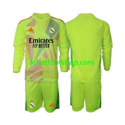 Maillot Real Madrid Gardien 4ème Tenue pour Enfant 2024-2025 Manche Longue