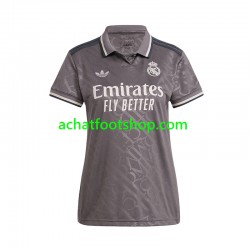 Maillot Real Madrid 3ème Tenue pour Femme 2024-2025 Manche Courte