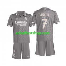 Maillot Real Madrid Vini JR. 7 3ème Tenue pour Enfant 2024-2025 Manche Courte