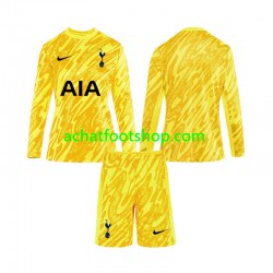 Maillot Tottenham Hotspur Gardien Domicile Tenue pour Enfant 2024-2025 Manche Longue