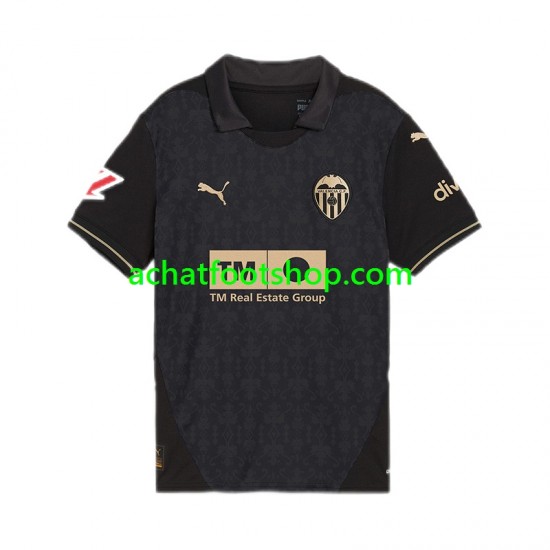 Maillot Valencia Extérieur Tenue pour Homme 2024-2025 Manche Courte