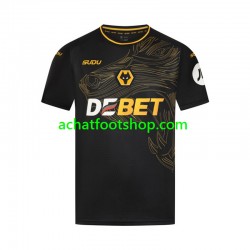 Maillot Wolverhampton Wanderers Extérieur Tenue pour Homme 2024-2025 Manche Courte