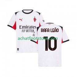 Maillot AC Milan Rafael Leao 10 Extérieur Tenue pour Homme 2025-2026 Manche Courte