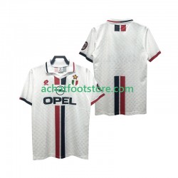 Maillot AC Milan Rétro Extérieur Tenue pour Homme 1996 2004 Manche Courte