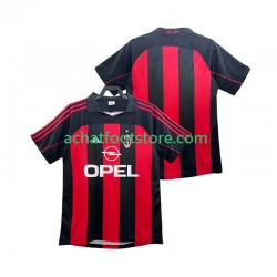 Maillot AC Milan Rétro Domicile Tenue pour Homme 2022 2010 Manche Courte
