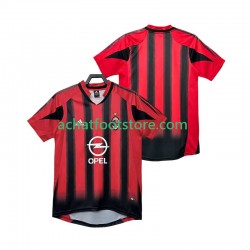 Maillot AC Milan Rétro Domicile Tenue pour Homme 1999 1998 Manche Courte