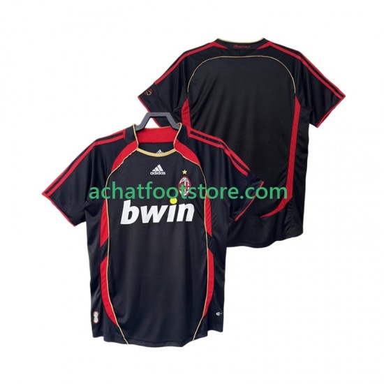 Maillot AC Milan Rétro 3ème Tenue pour Homme 2006 2007 Manche Courte
