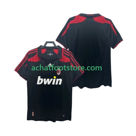 Maillot AC Milan Rétro 3ème Tenue pour Homme 2007 2008 Manche Courte