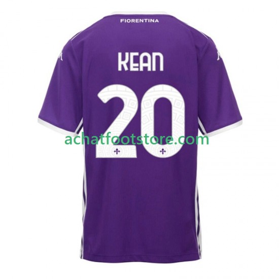 Maillot Fiorentina Kean 20 Domicile Tenue pour Homme 2025-2026 Manche Courte