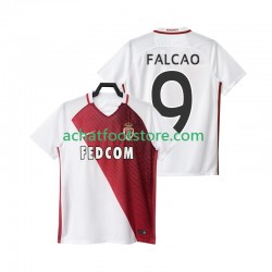 Maillot AS Monaco FALCAO 9 Domicile Tenue pour Homme 2016 2017 Manche Courte