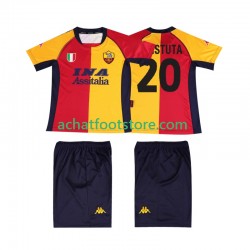 Maillot AS Rome Batistuta 20 Rétro Domicile Tenue pour Enfant 2022 2011 Manche Courte