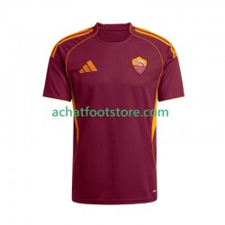 Maillot AS Rome Domicile Tenue pour Homme 2025-2026 Manche Courte