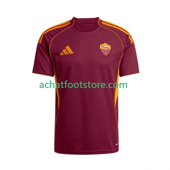 Maillot AS Rome Domicile Tenue pour Homme 2025-2026 Manche Courte