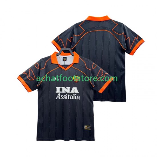 Maillot AS Rome Rétro Extérieur Tenue pour Homme 1988 2002 Manche Courte