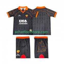 Maillot AS Rome Rétro Extérieur Tenue pour Enfant 2002 2022 Manche Courte