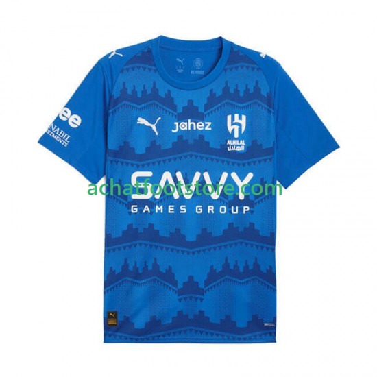 Maillot Al Hilal Domicile Tenue pour Homme 2025-2026 Manche Courte