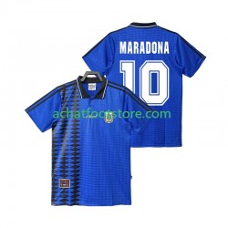 Maillot Argentine MARADONA 10 Rétro Extérieur Tenue pour Homme 1994 Manche Courte Maillot Argentine MARADONA 10 Rétro Extérieur Tenue pour Homme 1994 Manche Courte