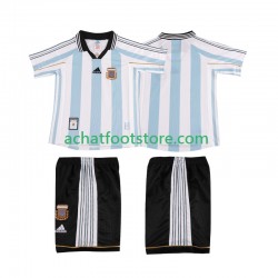 Maillot Argentine Rétro Domicile Tenue pour Enfant 1988 Manche Courte Maillot Argentine Rétro Domicile Tenue pour Enfant 1988 Manche Courte