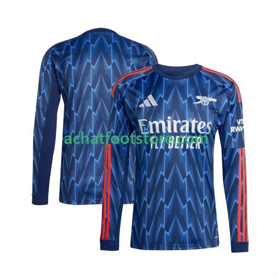 Maillot Arsenal Extérieur Tenue pour Homme 2025-2026 Manche Longue