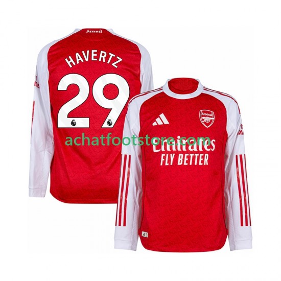 Maillot Arsenal Kai Havertz 29 Domicile Tenue pour Homme 2025-2026 Manche Longue