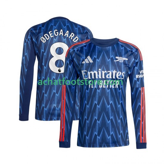 Maillot Arsenal Martin Odegaard 8 Extérieur Tenue pour Homme 2025-2026 Manche Longue
