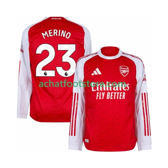 Maillot Arsenal Merino 23 Domicile Tenue pour Homme 2025-2026 Manche Longue