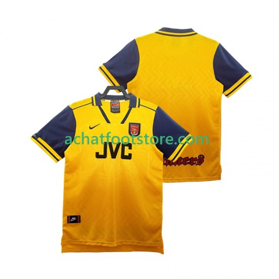Maillot Arsenal Rétro Extérieur Tenue pour Homme 1996 2004 Manche Courte