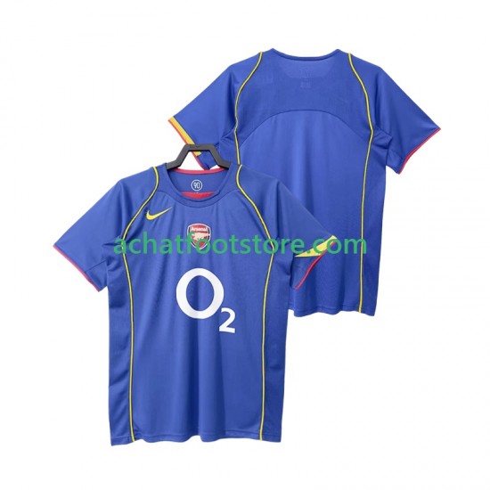Maillot Arsenal Rétro Extérieur Tenue pour Homme 1999 1998 Manche Courte