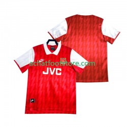 Maillot Arsenal Rétro Domicile Tenue pour Homme 1993 1994 Manche Courte