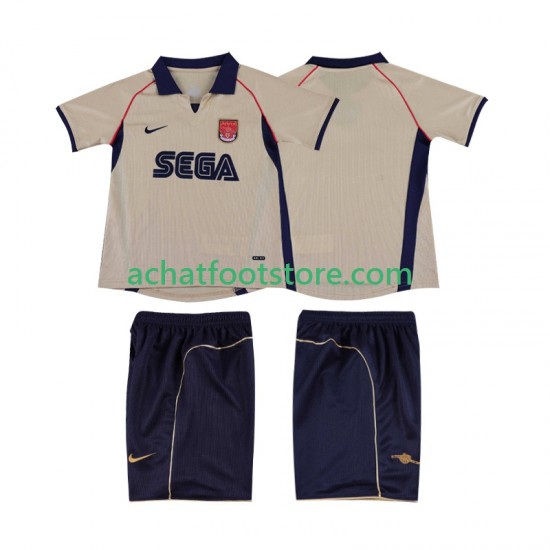 Maillot Arsenal Rétro Extérieur Tenue pour Enfant 2011 2010 Manche Courte