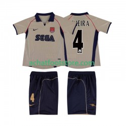 Maillot Arsenal VIEIRA 4 Rétro Extérieur Tenue pour Enfant 2011 2010 Manche Courte