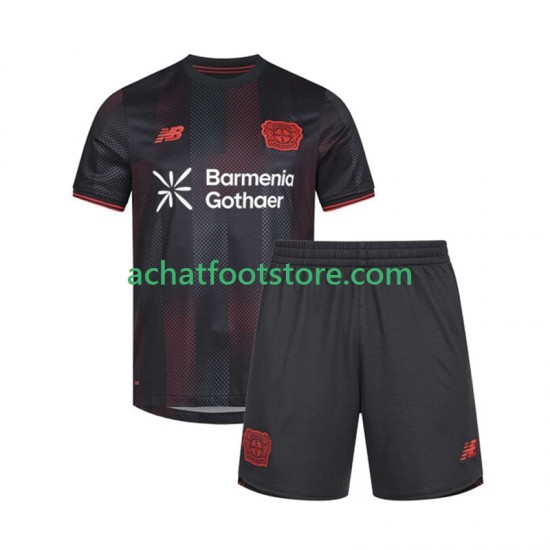 Maillot Bayer 04 Leverkusen Domicile Tenue pour Enfant 2025-2026 Manche Courte