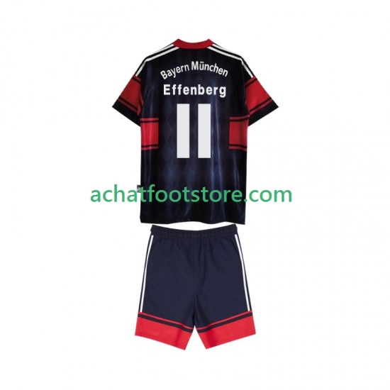Maillot Bayern Munich Effenberg 11 Rétro Domicile Tenue pour Enfant 2004 2002 Manche Courte