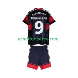 Maillot Bayern Munich Klinsmann 9 Rétro Domicile Tenue pour Enfant 2004 2002 Manche Courte