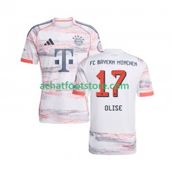 Maillot Bayern Munich Michael Olise 17 Extérieur Tenue pour Homme 2025-2026 Manche Courte