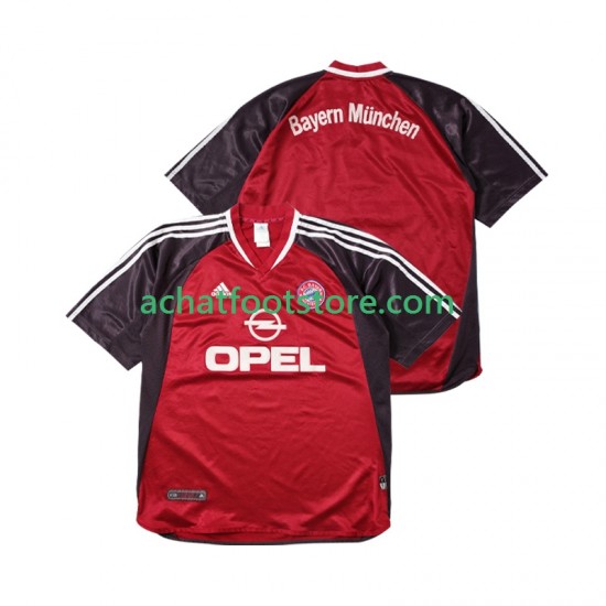 Maillot Bayern Munich Rétro Domicile Tenue pour Homme 2011 2010 Manche Courte