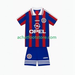 Maillot Bayern Munich Rétro Domicile Tenue pour Enfant 1995 2004 Manche Courte