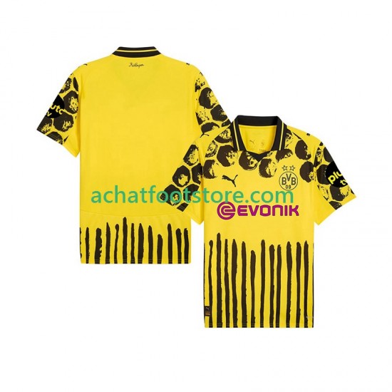 Maillot Borussia Dortmund FIFA CWC Domicile Tenue pour Homme 2025 Manche Courte