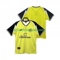 Maillot Borussia Dortmund Rétro Domicile Tenue pour Homme 1995 1996 Manche Courte