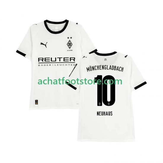 Maillot Russie Bo Monchengladbach Florian Neuhaus 10 Domicile Tenue pour Homme 2025-2026 Manche Courte