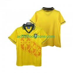 Maillot Brésil Rétro Domicile Tenue pour Homme 1994 Manche Courte Maillot Brésil Rétro Domicile Tenue pour Homme 1994 Manche Courte