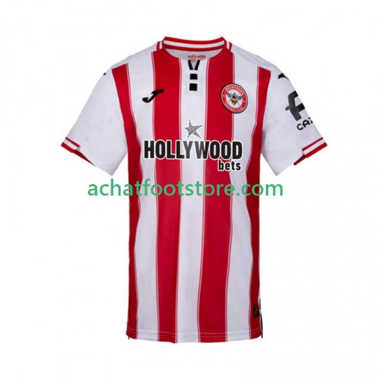 Maillot Brentford Domicile Tenue pour Homme 2025-2026 Manche Courte