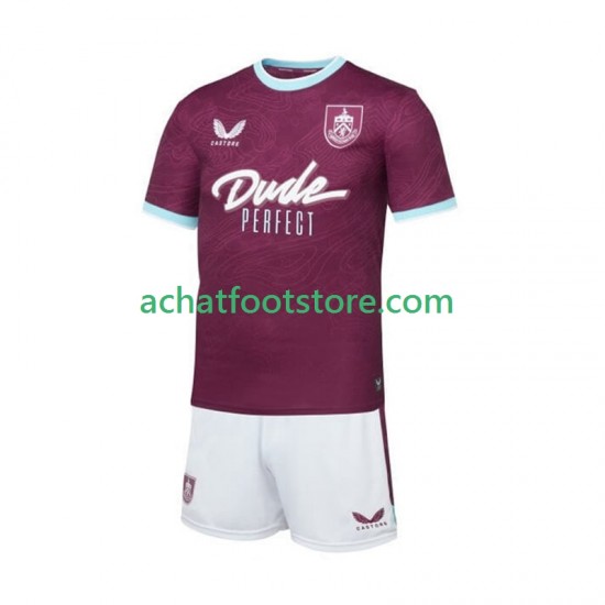 Maillot Burnley Domicile Tenue pour Enfant 2025-2026 Manche Courte