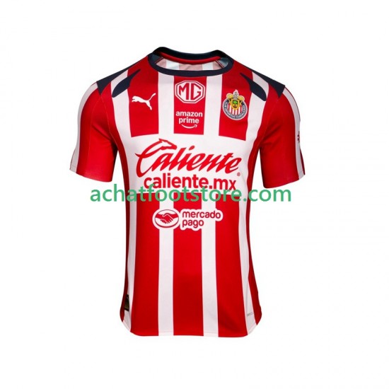 Maillot Deportivo Guadalajara Domicile Tenue pour Homme 2025-2026 Manche Courte
