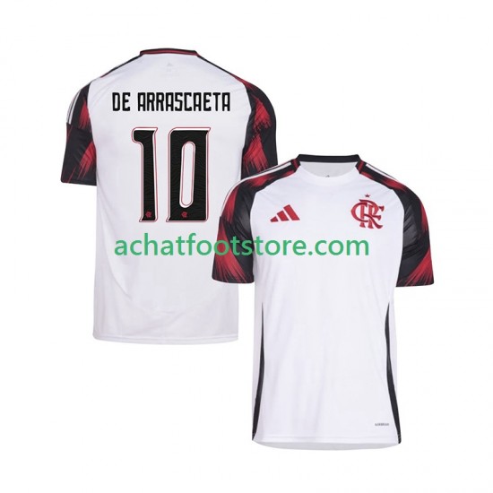Maillot CR Flamengo Giorgian de Arrascaeta 10 Extérieur Tenue pour Homme 2025-2026 Manche Courte