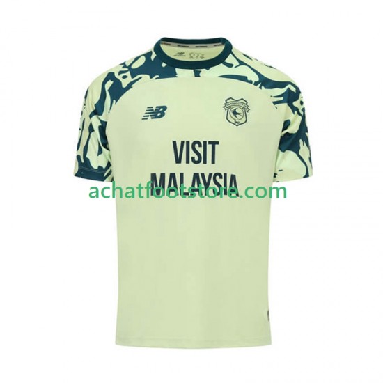 Maillot Cardiff City Extérieur Tenue pour Homme 2025-2026 Manche Courte