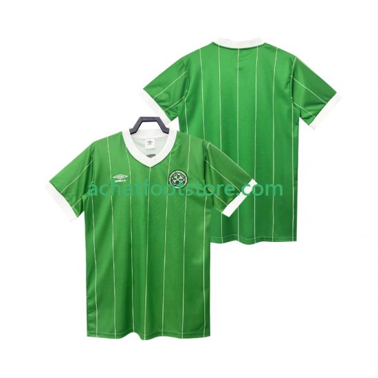 Maillot Celtic FC Rétro 3ème Tenue pour Homme 1982 1983 Manche Courte