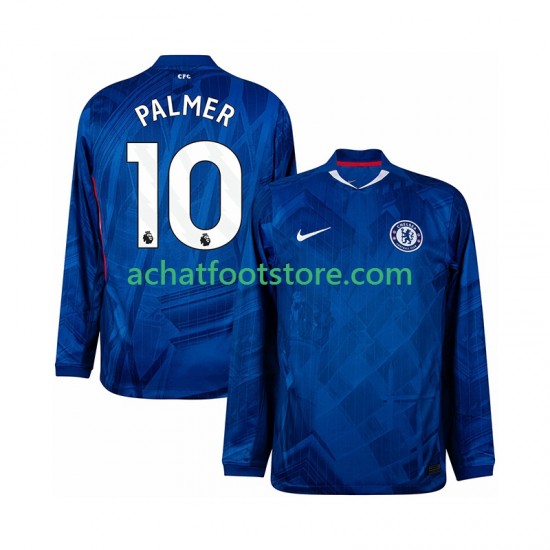 Maillot Chelsea Cole Palmer 10 Domicile Tenue pour Homme 2025-2026 Manche Longue