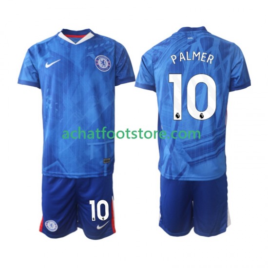 Maillot Chelsea Cole Palmer 10 Domicile Tenue pour Enfant 2025-2026 Manche Courte